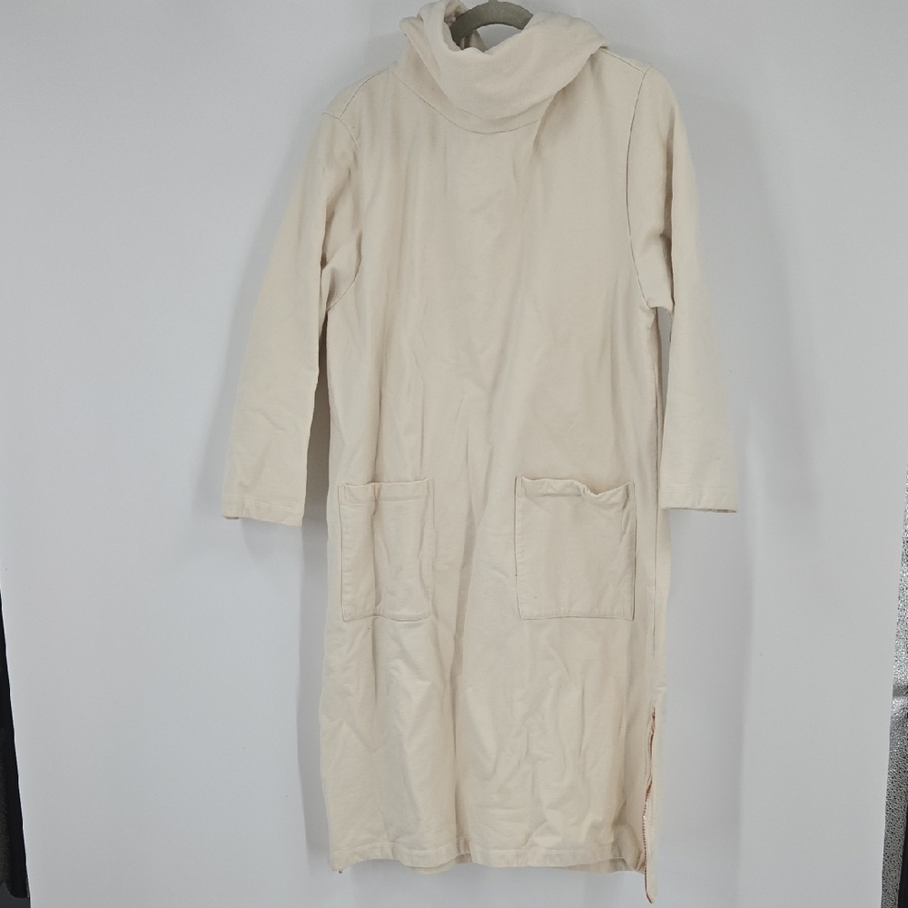 Soft Surroundings Cream Trench Coat Petite XL